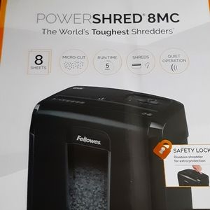 Fellows power shred, paper shredder